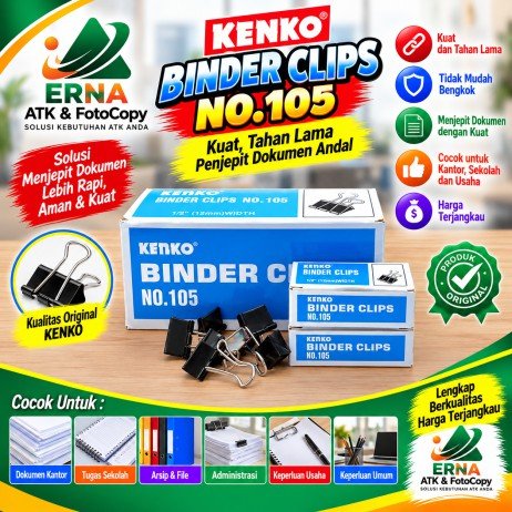 BINDER CLIP NO 105