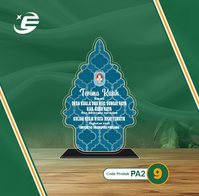 Plakat Akrilik Stiker 3mm PA2(1-10)