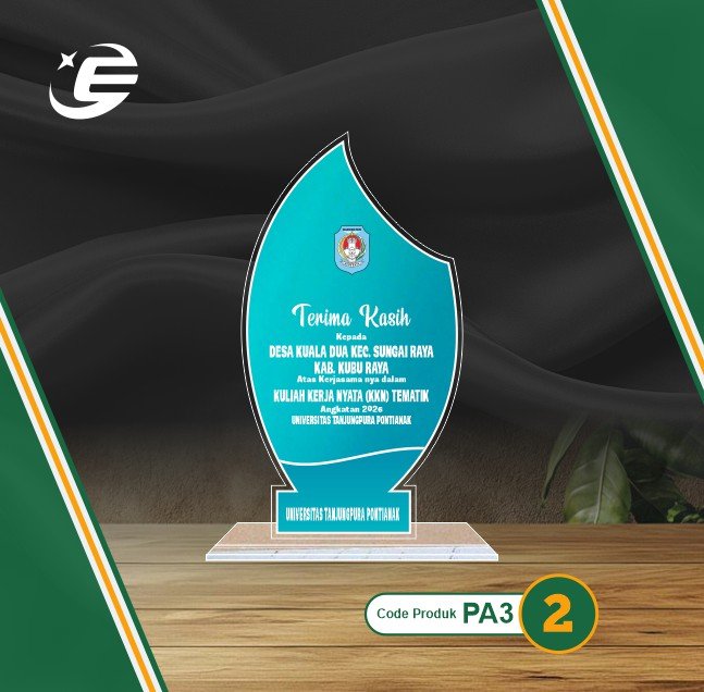 Plakat Akrilik Stiker 3mm PA3(1-10)