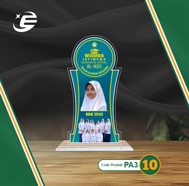 Plakat Akrilik Stiker 3mm PA3(1-10)