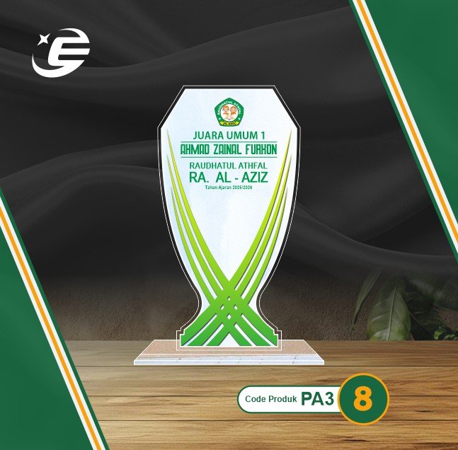 Plakat Akrilik Stiker 3mm PA3(1-10)