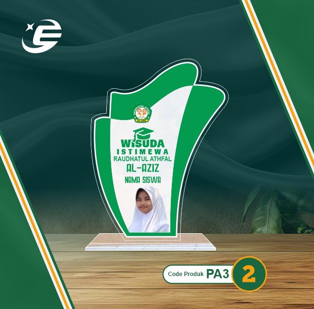 Plakat Akrilik Stiker 3mm PA4(1-6)
