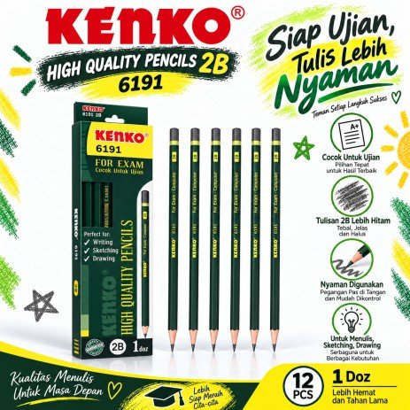 PENSIL KENKO 2B