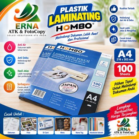 PLASTIK LAMINATING A4
