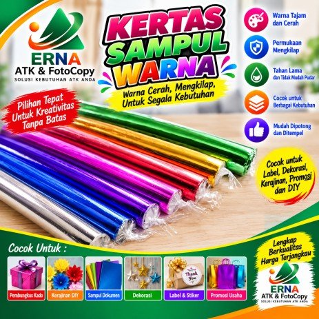 SAMPUL KERTAS WARNA