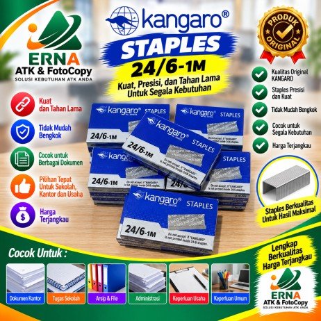 ISI STEPLES KANGARO NO 24/6