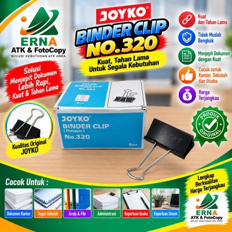 BINDER CLIP NO 320