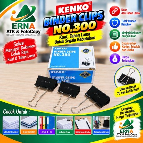 BINDER CLIP NO 300