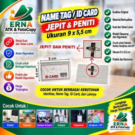 NAME TAG PENITI