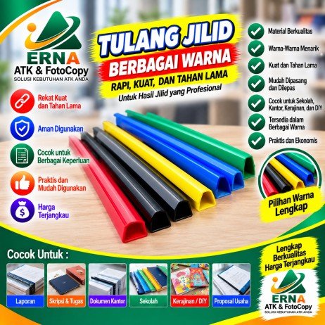 SLIDE BINDER MICROSTAR 5mm TULANG JILID