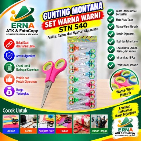 GUNTING WARNA 540