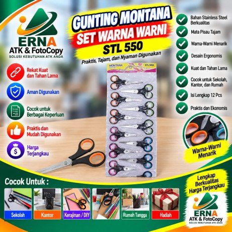 GUNTING WARNA 550